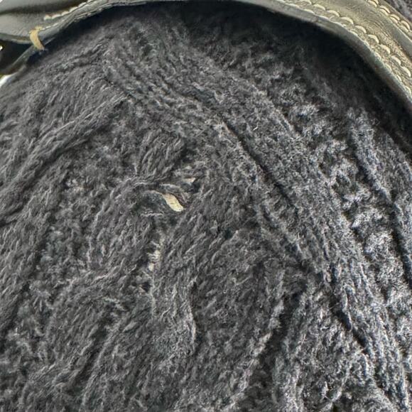 Ralph Lauren Black Cotton Cable Knit Sweater LRL Jeans Co. XL - Picture 8 of 8